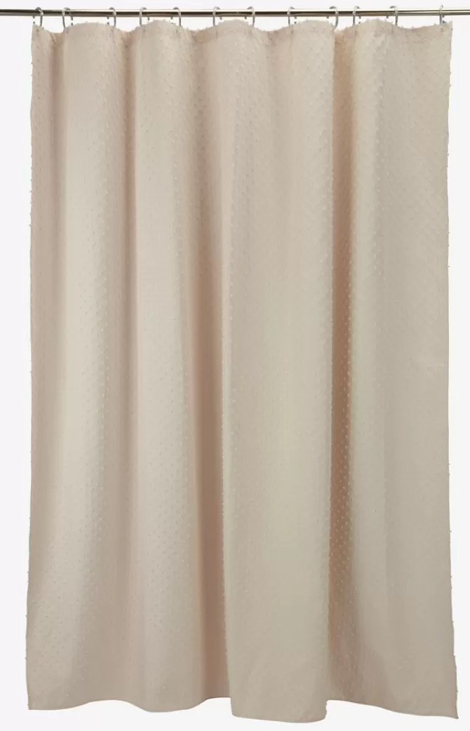 Cheap Badeforhæng 180x200 beige KRONBORG Badeforhæng