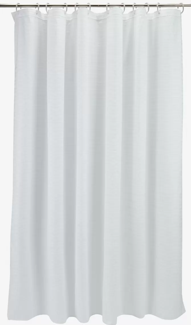 Outlet Badeforhæng 180x200 hvid KRONBORG Badeforhæng