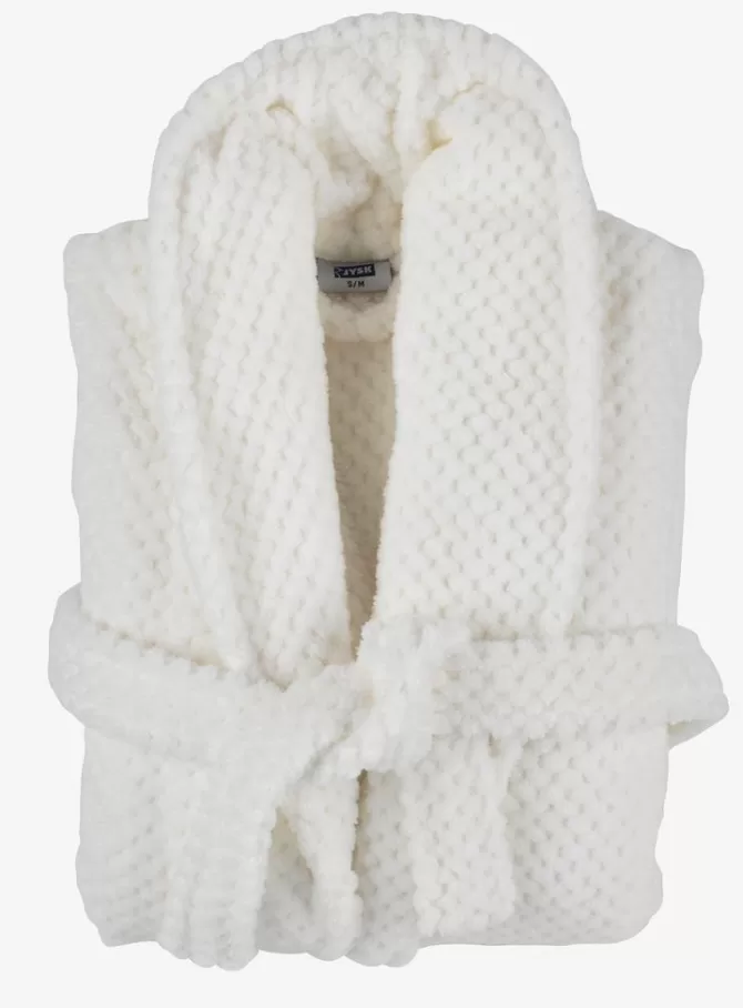 Store Badekåbe mikrofiber S/M hvid Badekåber
