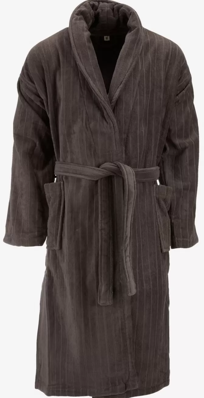 Best Badekåbe L/XL antracitgrå KRONBORG Badekåber