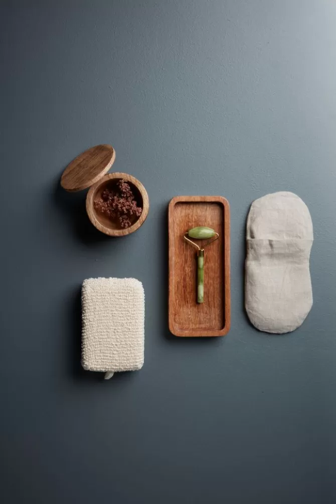 Sale Bakke 10x23cm mangotræ Badeværelsesopbevaring | Diverse
