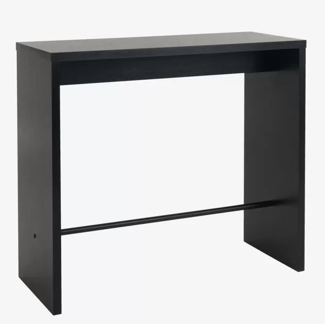 Store Barbord 50x120 sort Barstole Og Barborde | Barstole Og Barborde