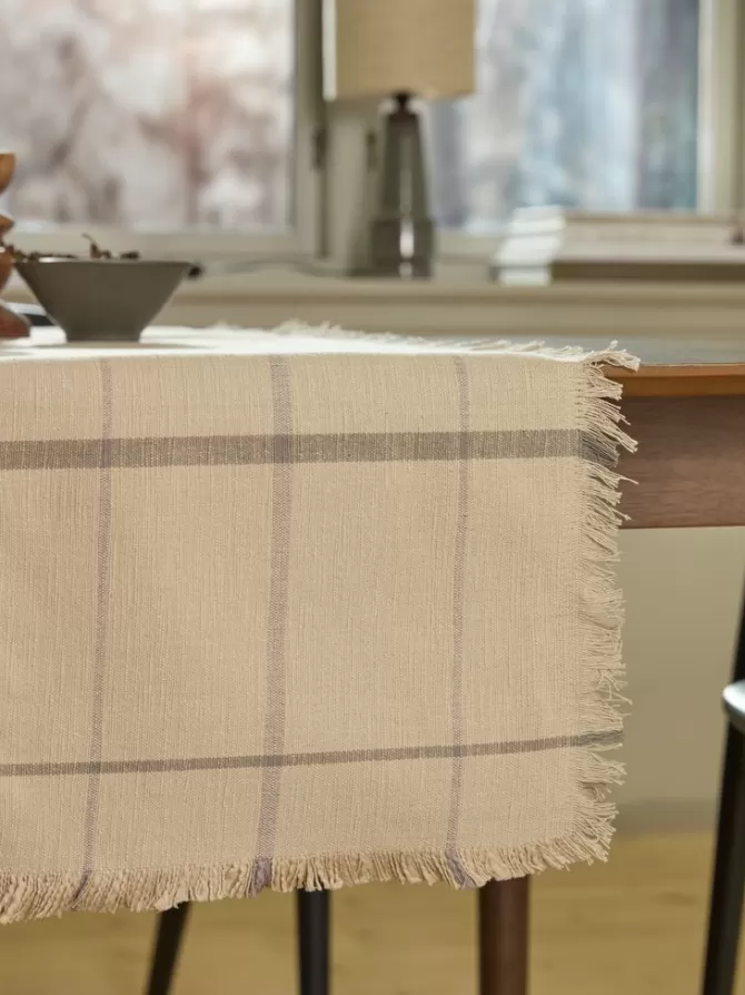 Clearance Bordløber 40x150 beige Bordløbere