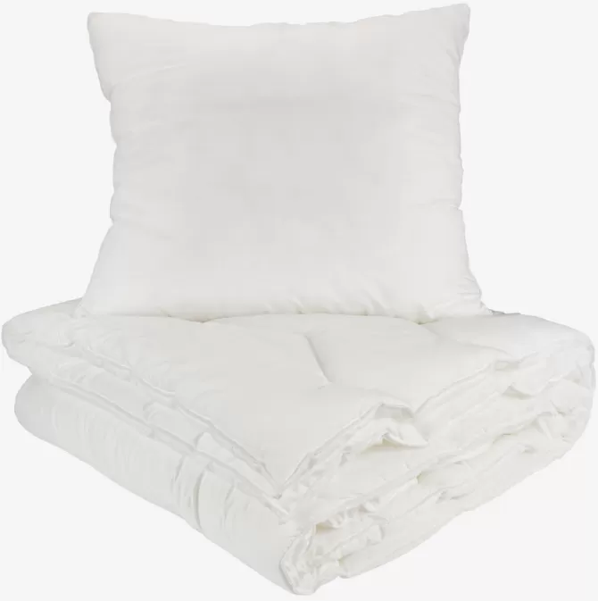 Store Dyne/pudesæt fiber 135x200/60x63/70 Fiberdyner | Dundyner