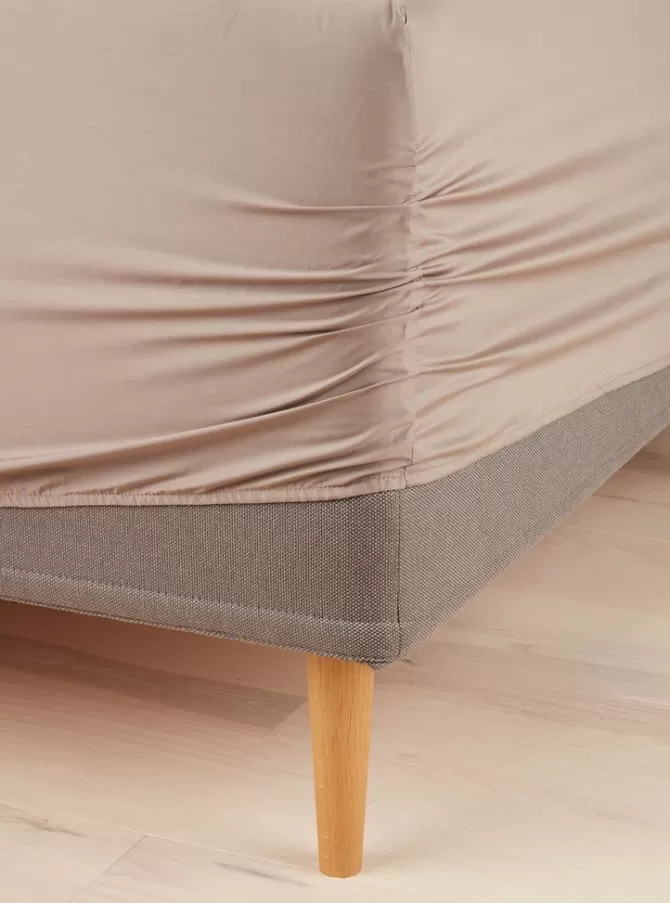 Fashion Faconlagen 90x200x35 mørk sand Lagner