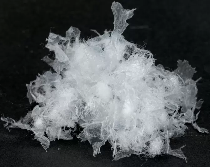 Clearance Fiberpude 60x63/70 Fossflakes mellem Fiberpuder