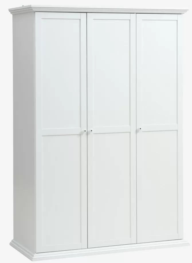 Discount Garderobeskab 140x200 hvid Garderobeskabe Med Skydedøre | Garderobeskabe Med Skydedøre