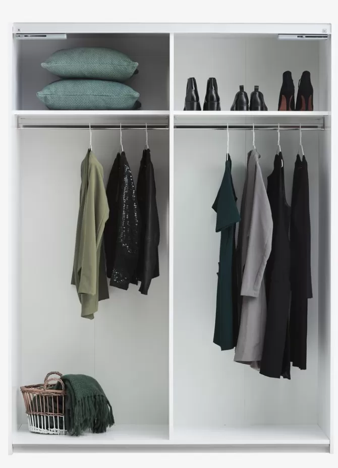 Fashion Garderobeskab 151x201 Garderobeskabe Med Skydedøre | Garderobeskabe Med Skydedøre