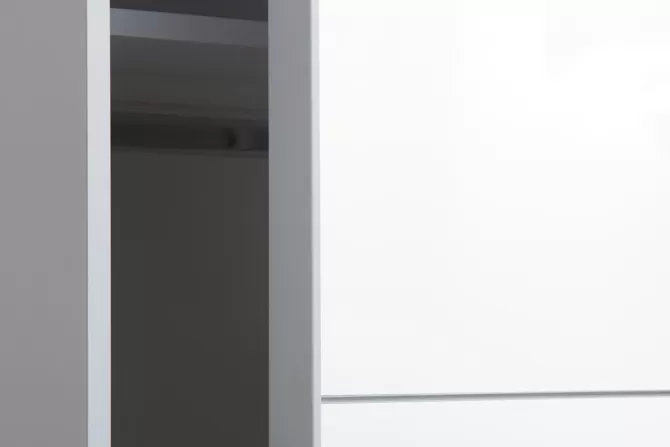 Flash Sale Garderobeskab 151x201 m/spejl Garderobeskabe Med Skydedøre | Garderobeskabe Med Skydedøre