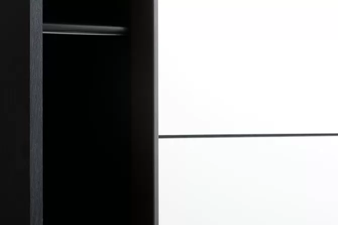 Discount Garderobeskab 151x201 m/spejl Garderobeskabe Med Skydedøre | Garderobeskabe Med Skydedøre