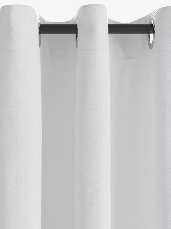 Outlet Gardin 1x140x175 hvid Kraftige Gardiner