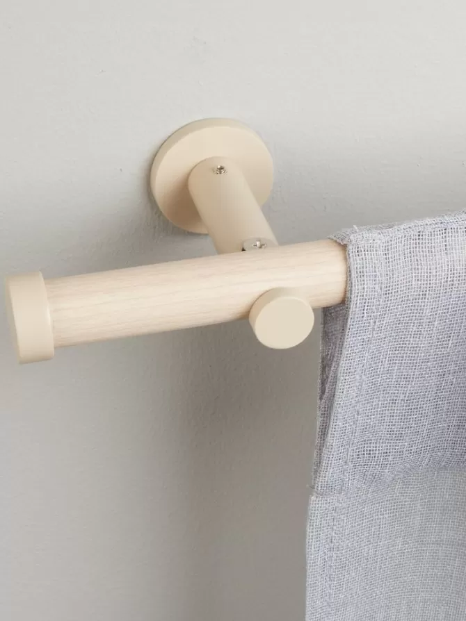 Shop Gardinstang 90-160cm træ-look Gardinstænger