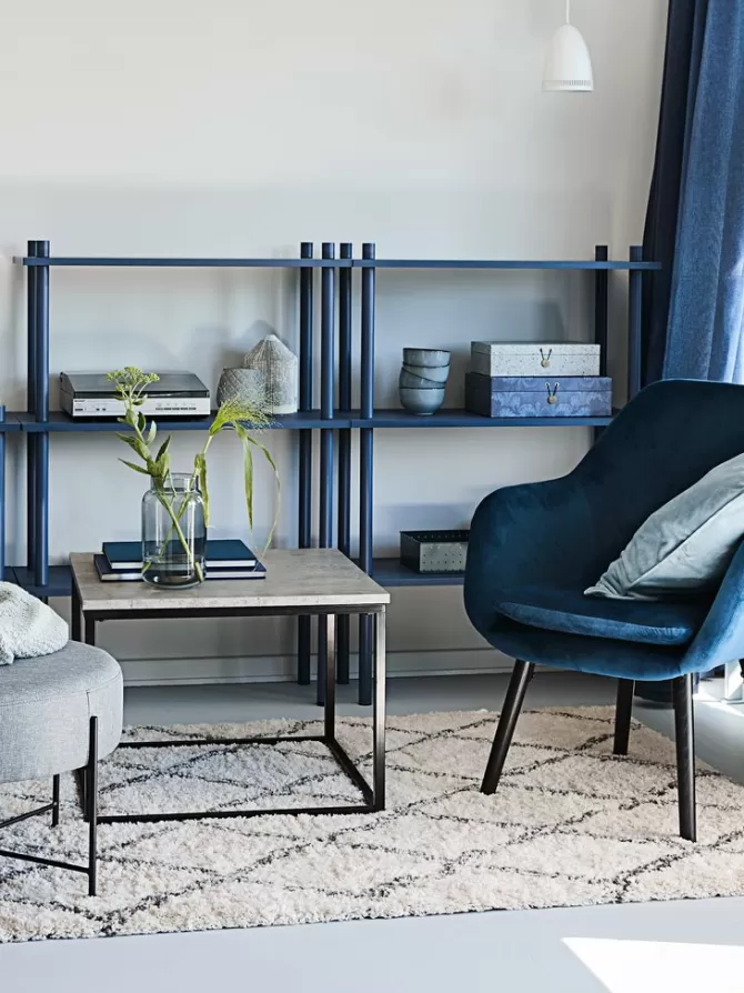 Hot Hjørnebord 60x60 betonfarve Hjørneborde | Sofaborde