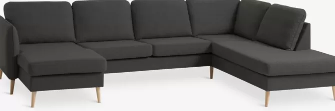 Outlet Hjørnesofa højrevendt t stof Sofaer Med Chaiselong | Hjørnesofaer