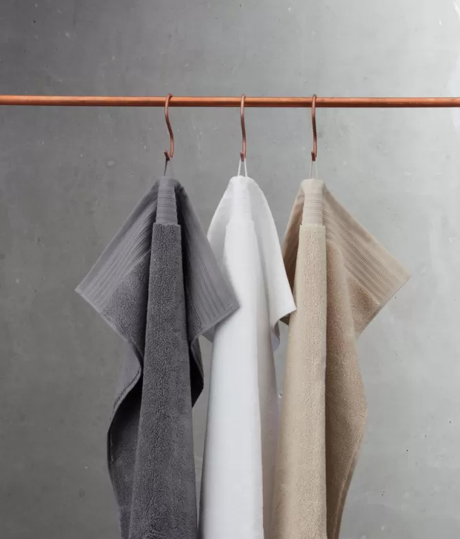 Shop Håndklæde 50x100 KRONBORG Badehåndklæder | Gæstehåndklæder