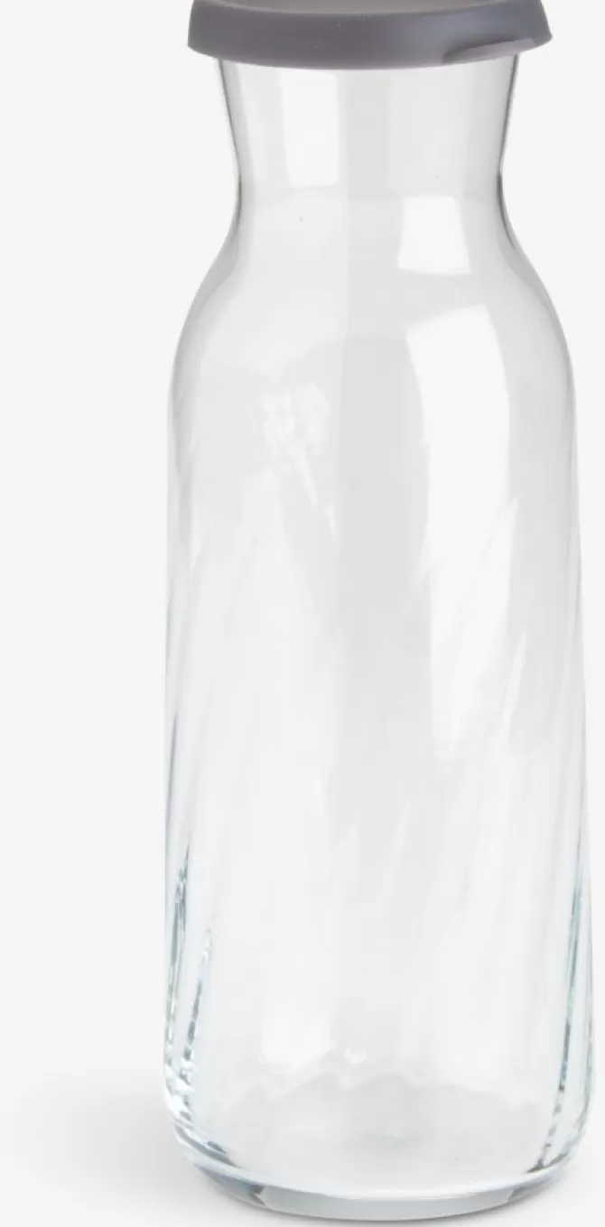 New Karaffel 1,2L klar m/låg Serveringsservice