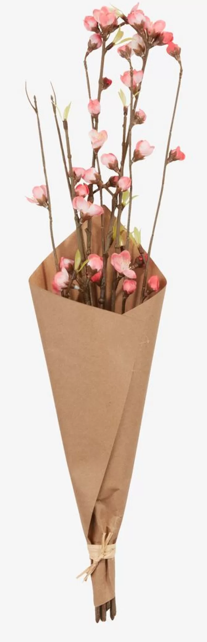New Kunstig buket H55cm pink Kunstige Blomster