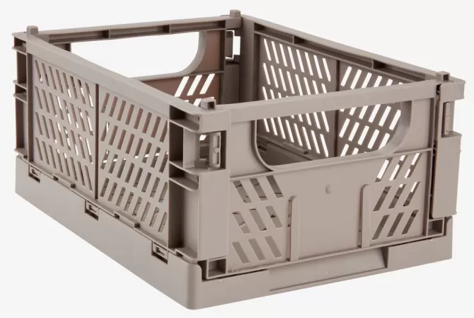 Sale Kurv B25xL34xH15cm foldbar Plastkasser