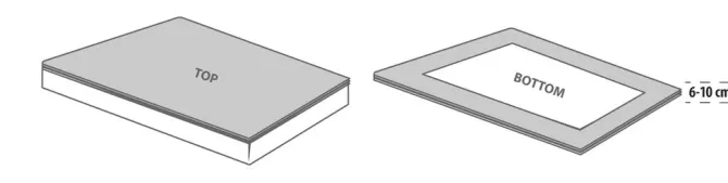 Clearance Kuvertlagen 90x200x6-10 Lagner