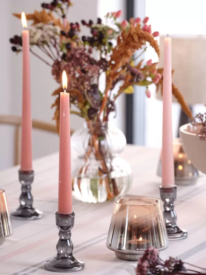 Shop Lysestage Ø7xH9cm assorteret Lysestager