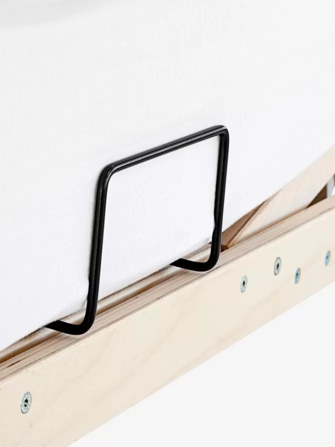 Outlet Madrasholder side 24x9cm sort Andre Størrelser | 180 X 200 Cm