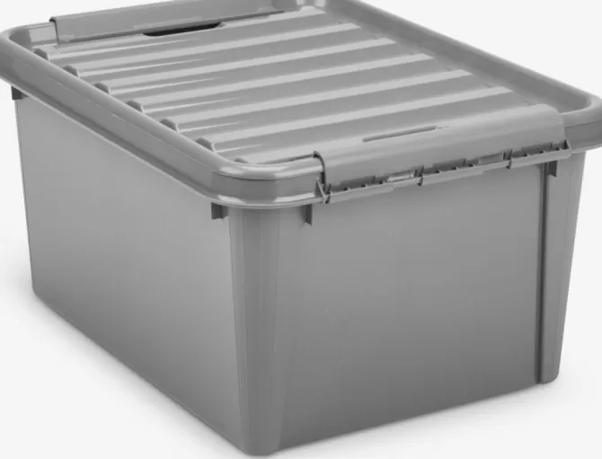 Cheap Opbevaringsboks SMARTSTORE GENANVENDT 31 32L m/låg Plastkasser
