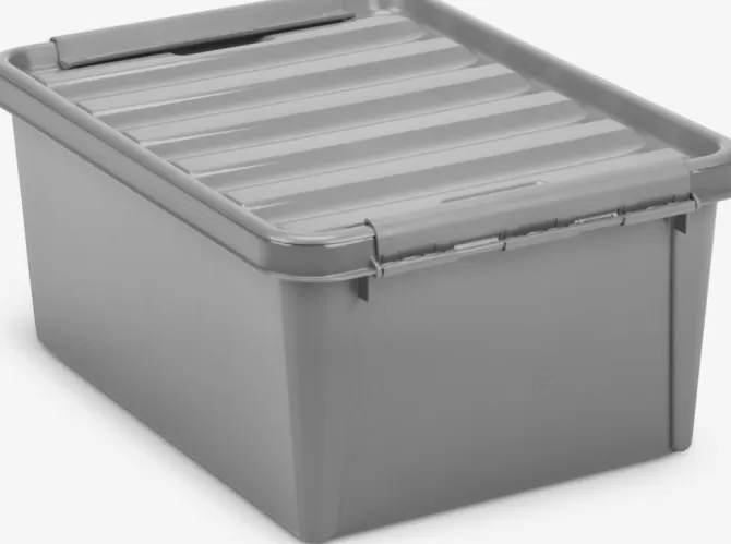 Flash Sale Opbevaringsboks SMARTSTORE GENANVENDT 15 14L m/låg Plastkasser