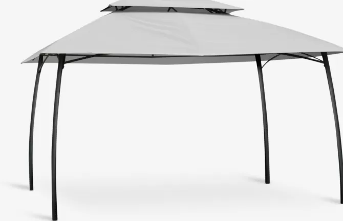 Outlet Pavillontag B3xL3m grå Pavilloner