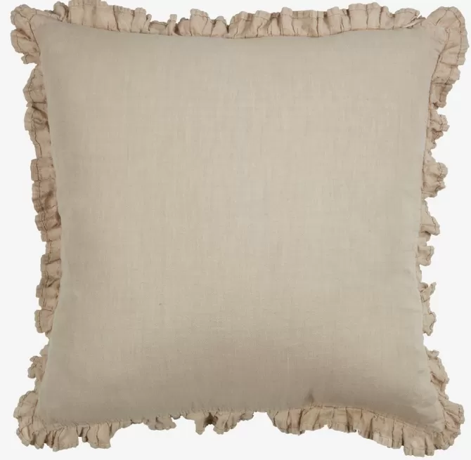 Store Pyntepude 45x45 beige Pyntepuder