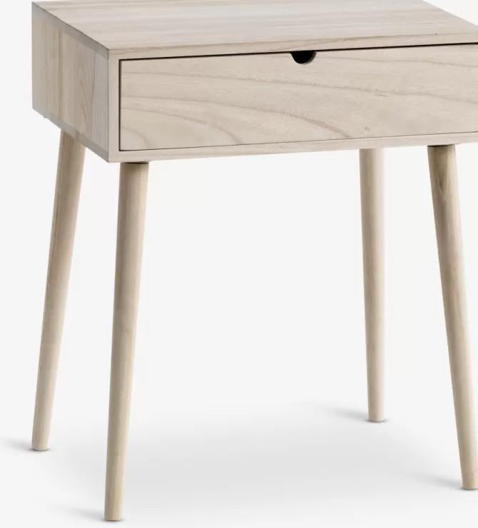 Hot Sengebord 1 skuffe natur Sengeborde | Sengeborde