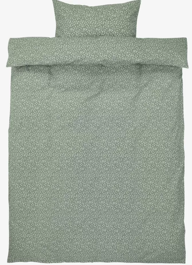 Discount Sengetøj 140x200 grøn Sengetøj
