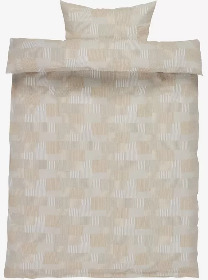 Cheap Sengetøj krep 140x200 sand Sengetøj