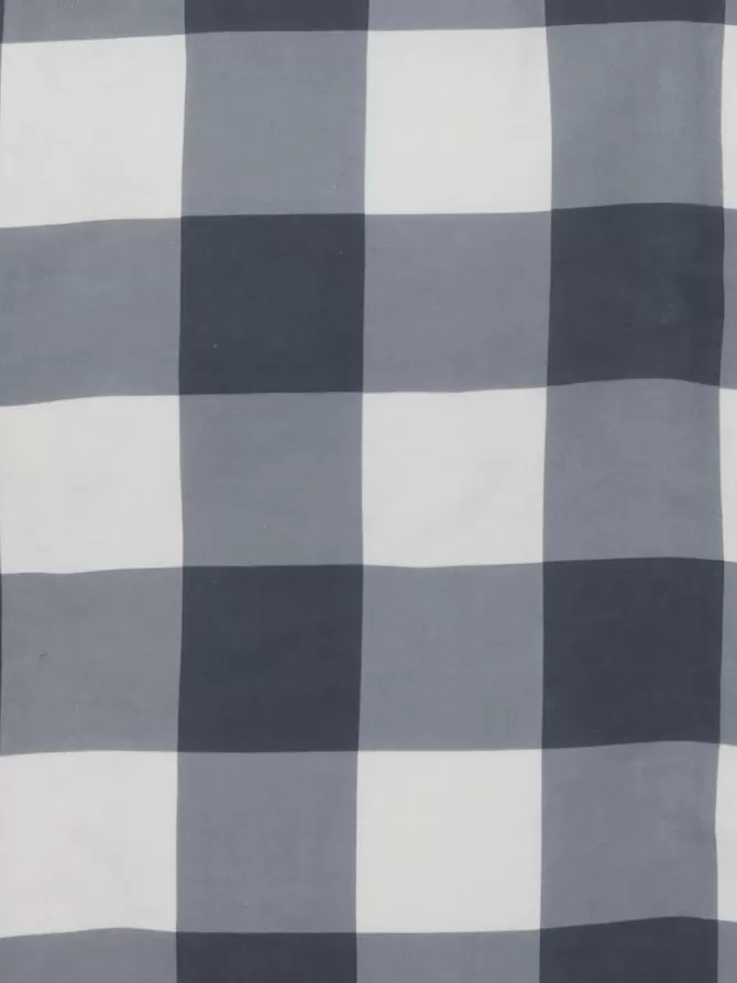 New Sengetøj flonel 140x200 grå/hvid Sengetøj