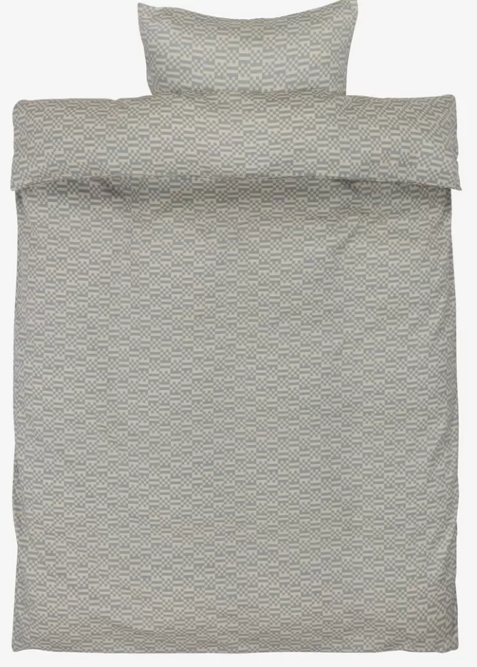Cheap Sengetøj satin 140x200 aqua Sengetøj
