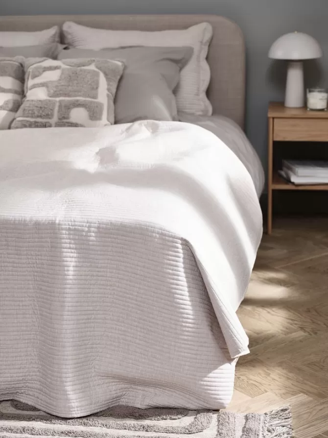 Sale Sengetæppe 220x240 beige Sengetæpper | Senget忙pper