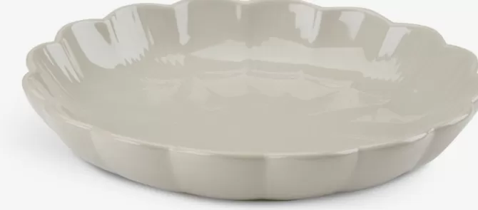 New Skål Ø24xH4cm sand Serveringsservice