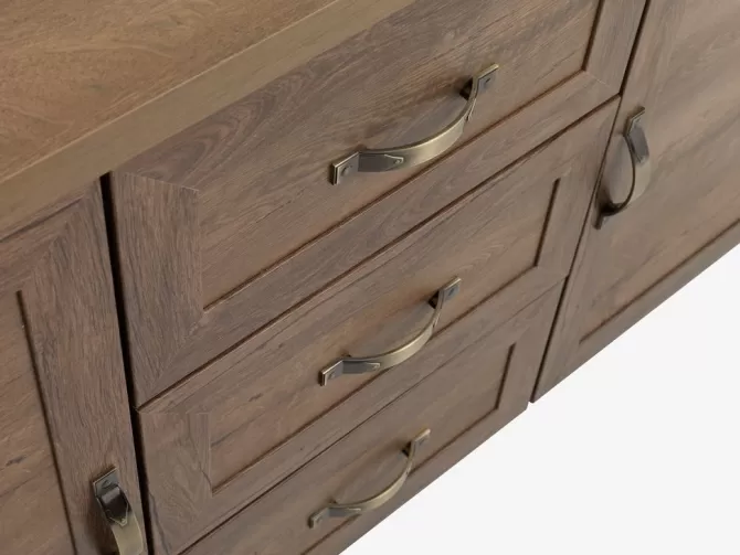 sknk_jungen__lger__skuffer_vild_eg_farve_2.webp Store Skænk 2 låger 3 skuffer vild eg farve Skænke Og Vitrineskabe | Skænke Og Vitrineskabe