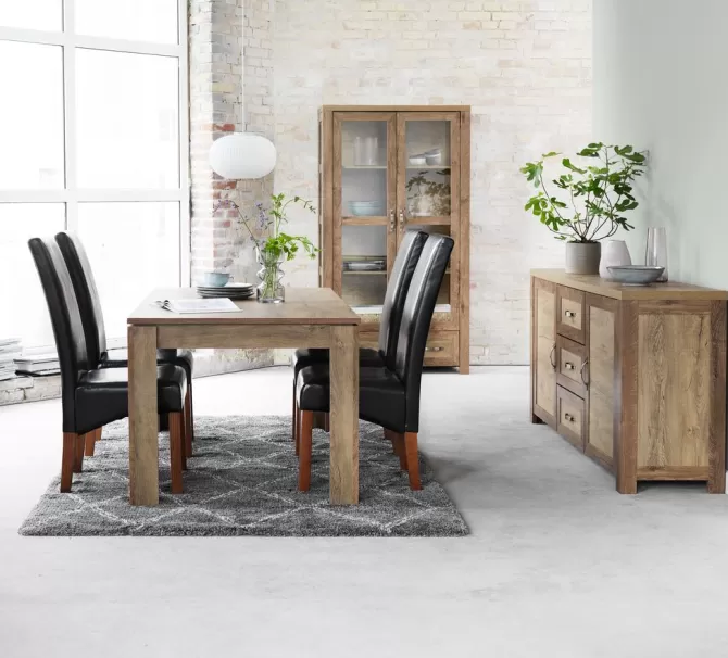 sknk_jungen__lger__skuffer_vild_eg_farve_7.webp Store Skænk 2 låger 3 skuffer vild eg farve Skænke Og Vitrineskabe | Skænke Og Vitrineskabe