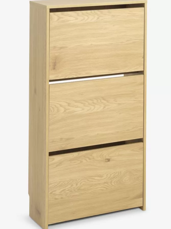 Clearance Skoskab 3 rum efarve Skoopbevaring