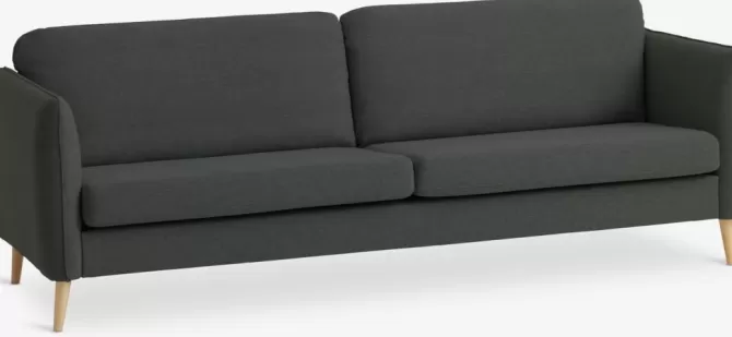 Store Sofa 3-pers. t stof Sofaer Med Chaiselong | Hjørnesofaer