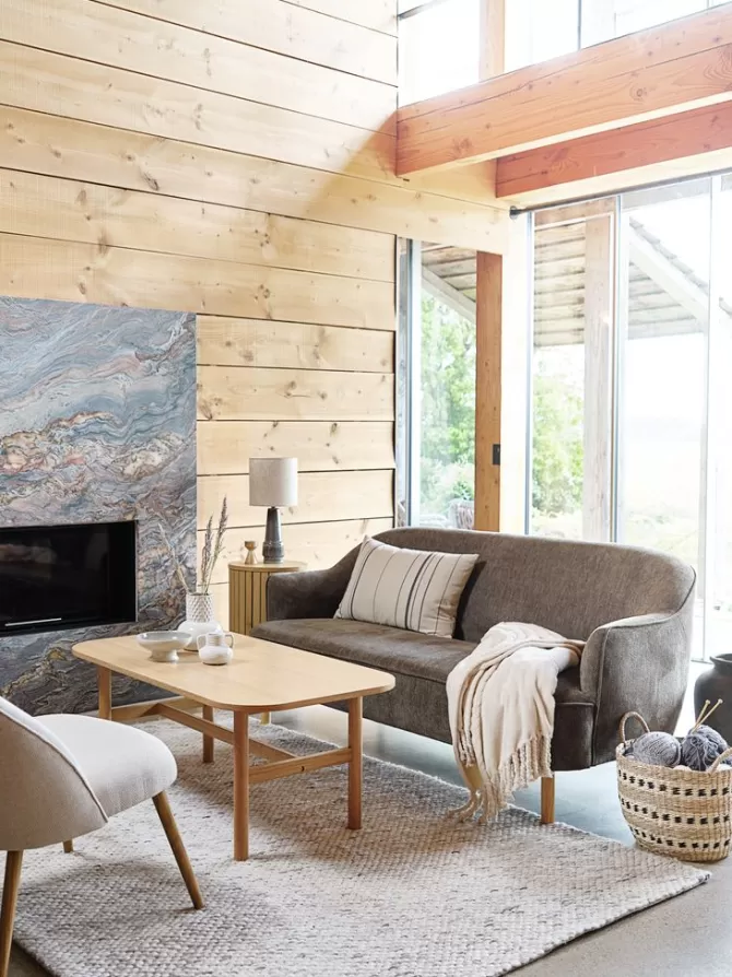 Cheap Sofa 2,5-pers. olivengrønt stof/egefarve Sofaer Med Chaiselong | Hjørnesofaer