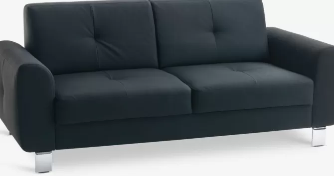 Cheap Sofa 3-pers. sort Sofaer Med Chaiselong | Hjørnesofaer