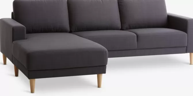 New Sofa chaiselong t stof Sofaer Med Chaiselong | Hjørnesofaer
