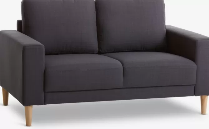 Store Sofa 2-pers. t stof Sofaer Med Chaiselong | Hjørnesofaer