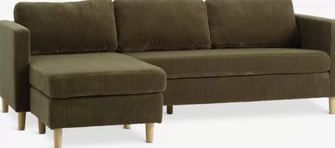 Cheap Sofa chaiselong t fløjl Sofaer Med Chaiselong | Hjørnesofaer