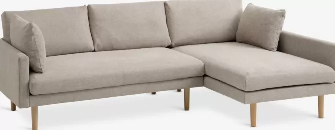 Online Sofa chaiselong sand Sofaer Med Chaiselong | Hjørnesofaer