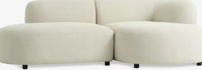 Fashion Sofa chaiselong beige teddy Sofaer Med Chaiselong | Hjørnesofaer
