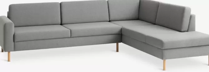 Outlet Sofa open-end højre Sofaer Med Chaiselong | Hjørnesofaer