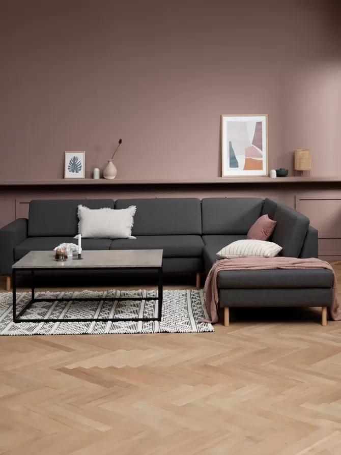 Flash Sale Sofa open-end højre Sofaer Med Chaiselong | Hjørnesofaer