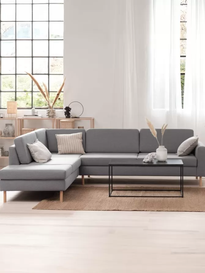 Online Sofa open-end venstre Sofaer Med Chaiselong | Hjørnesofaer